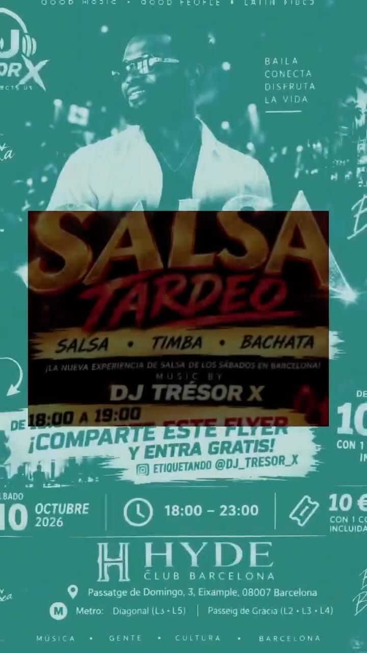 Bild zu Salsa Tardeo - Hyde Club in Hyde Club.