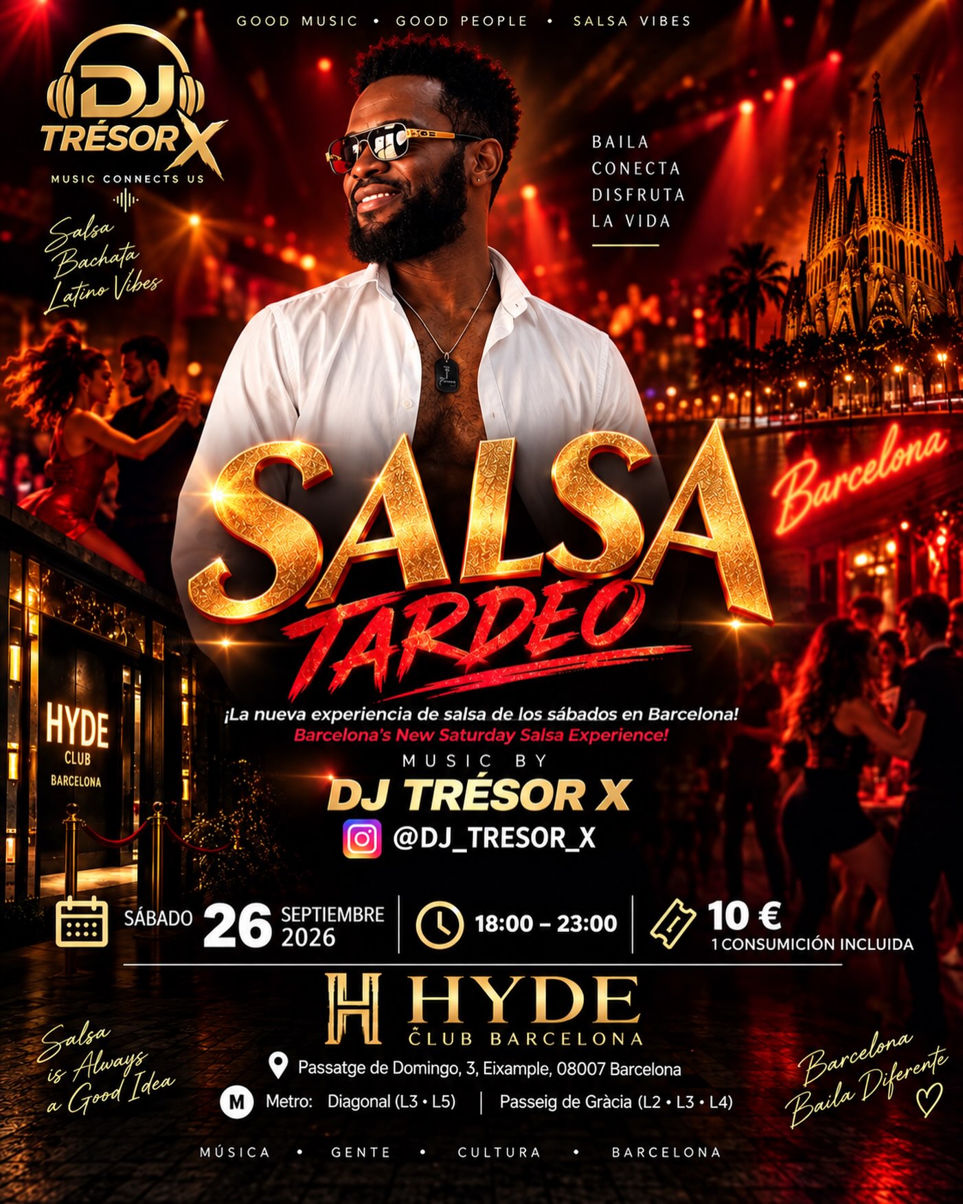 Bild zu SALSA TARDEO - Hyde Club Barcelona in Hyde Club Barcelona.