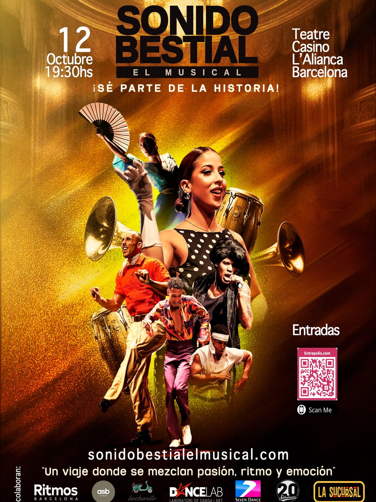 Bild zu SONIDO BESTIAL – EL MUSICAL - Casino L’Aliança de Poblenou in Casino L’Aliança de Poblenou.