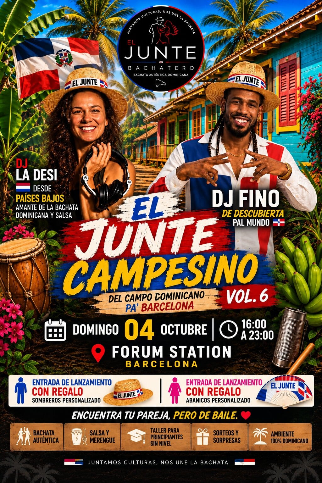 Bild zu El junte bachatero vol 6 2026 in Forum station Av. del Litoral, Sant Martí, 08019 Barcelona.